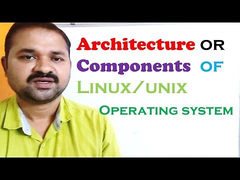 Architecture || Components of UNIX || LINUX|| Operating System || OS || What is kernel and shell