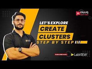 How to Create Clusters in LabVIEW 2025 | Complete Beginner’s Guide with Exeliq Expert #labview