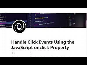 1 - Handle Click Events with JavaScript onclick - JSON APIs and AJAX - freeCodeCamp Tutorial