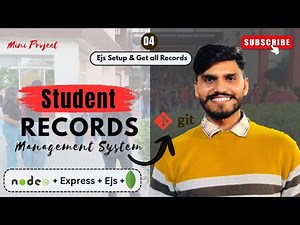 EJS Setup & Display All Student Records | Node.js + Express + MongoDB CRUD App