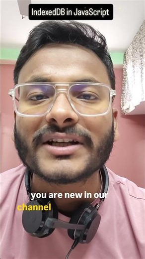 IndexedDB in JavaScript ~ Front-end interview question 👍 #react #frontend #js #interview #shortvideo