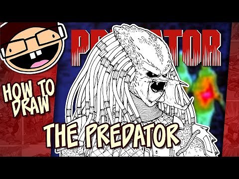 How to Draw the PREDATOR (Predator | Narrated Easy Step-by-Step Tutorial