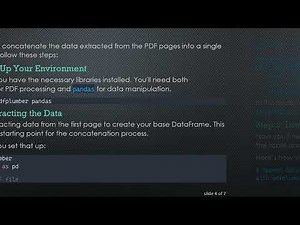 How to Extract and Concatenate Tables from PDF files into One DataFrame in Python