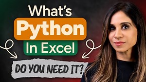 Python in Excel : Easily Unlock Advanced Data Analytics