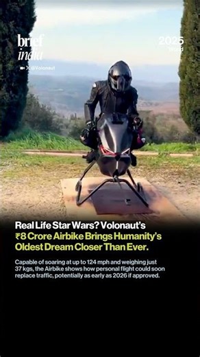 Volonaut Airbike Brings Humanity’s Oldest Dream Closer Than Ever!