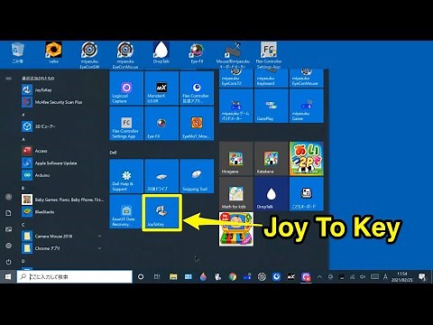 Windowsアプリ【JoyToKey】を利用してWindows10パソコンのマウス代わりにゲーム用コントローラーを使う方法20210225_#0551
