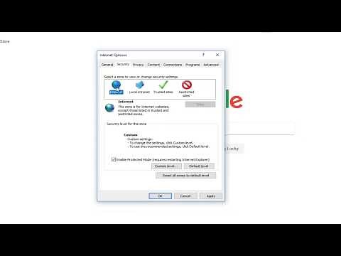 How To Enable ActiveX Controls on Internet Explorer