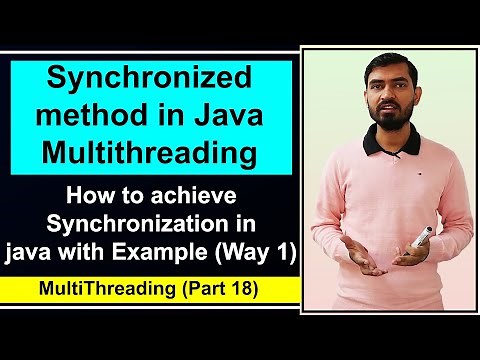 Synchronized method in Java Multithreading || Synchronization in Java by Deepak (Part 2) Hindi