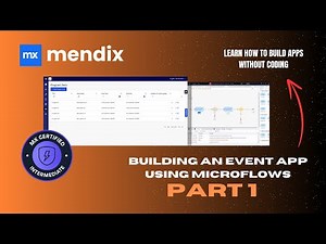 Building an Event App Using Microflows Part 1 | Start Building the Event App