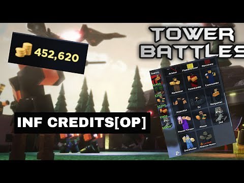 Tower Battles🔥INF CREDITS[OP]🔥Roblox Script