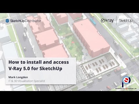 How to install and access V-Ray for SketchUp