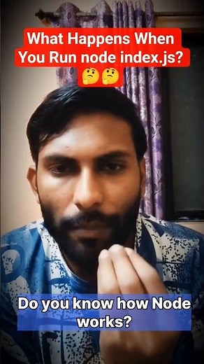 Understand node js Architecture (In 60 Seconds) | how node works internally | #nodejs