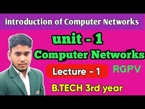 Introduction of Computer Networking # Lecture -1 # Unit-1 Notes # Computer Network