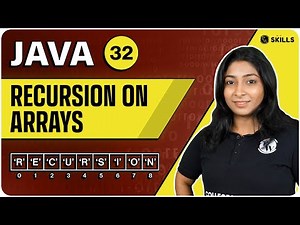 Recursion Questions 5 | Recursion on Arrays | Max Value | Sum of arrays | 32 | Java & DSA Course