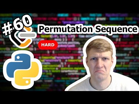 Permutation Sequence Python Solution - LeetCode #60