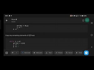 Python Program for Iterative Merge Sort - Efficient Sorting Without Recursion
