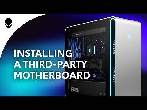 How to Install a Third-Party Motherboard in Alienware Area-51 | AlienFX Board Conversion Kit Guide