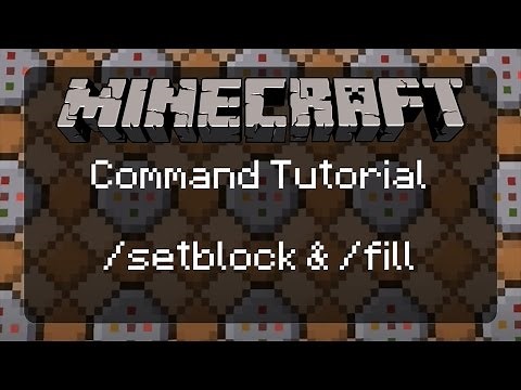 Using Commands in Minecraft: How to Use /setblock & /fill to Alter Terrain! | 1.11.2
