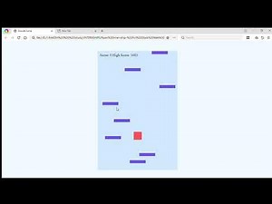 Doodle Jump game using HTML, CSS and JS