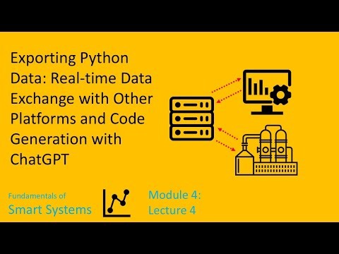 Exporting Python Data: Real-time Data Exchange with Other Platforms and Code Generation with ChatGPT