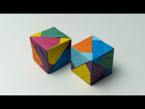 How to Make an Easy Origami Cube | Step-by-Step Tutorial for Beginners