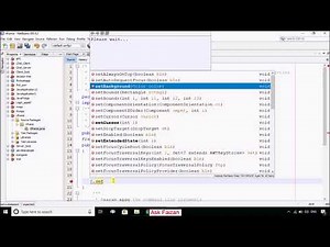 How to Create Frame using AWT in Java | Textfield in AWT Frame | Java AWT Program in Netbeans