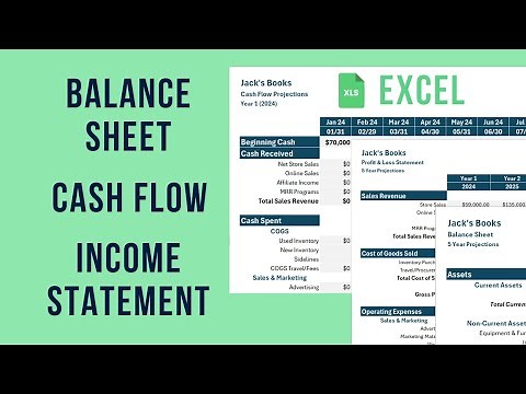 How to Create Financial Statements Using Excel