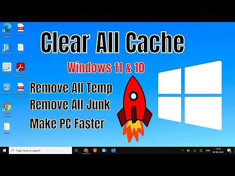 How to Clear ALL CACHE & JUNK From Windows 11 & Windows 10 (Easy Way)