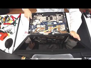 Alienware 18 P19e P19e001 broken charge port power jack repair how to fix laptop disassembly