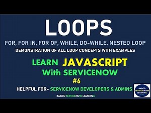 #6 ALL CONCEPTS OF JAVASCRIPT LOOPS SUCH AS FOR, FOR IN, FOR OF, WHILE, DO WHILE LOOP WITH EXAMPLE