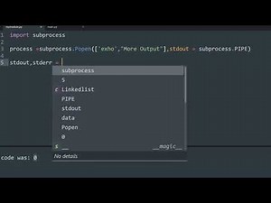 Execute Shell commands using Python