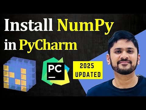 How to install NumPy on PyCharm (Updated 2025)