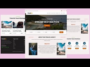 Make A Responsive Tour & Travel Website Using HTML/CSS/BOOTSTRAP - Travel Website