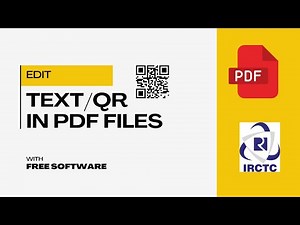 Change Text and QR Code Content in PDF Files for FREE! 🚀