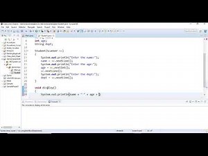 Get Input Using Constructor in Java | Parameterized Constructor Beginner Guide | Java Tutorial - 6
