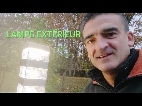 COMMENT INSTALLER UNE LAMPE EXTÉRIEUR