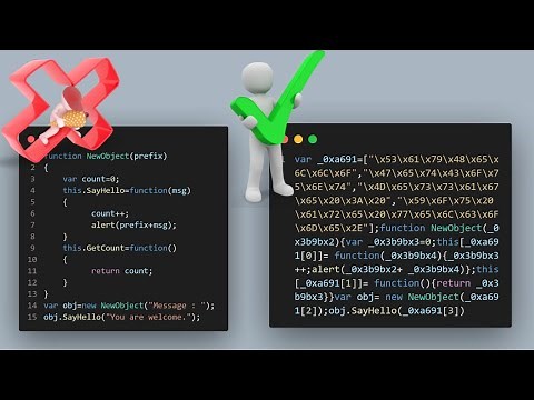 How to obfuscate JavaScript coding using VS Code Extension
