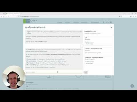 Tutorial: Vertec Konfigurator mit AI Agent