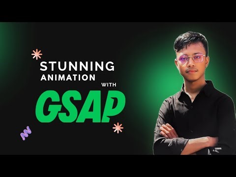 Stunning Text Animation Using GSAP | Easy JavaScript Animation Tutorial