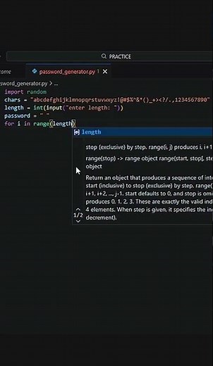 🔐 Create a Random Password Generator in Python in 30 Seconds!