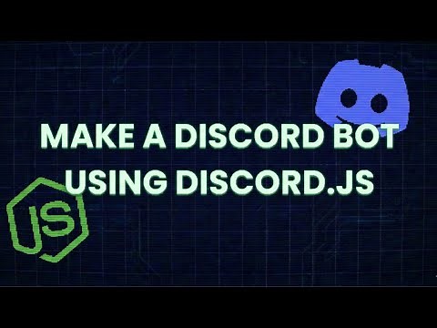 How to Make a Discord Bot Using Discord.js (Part 1) | Setup & Basics (2025)