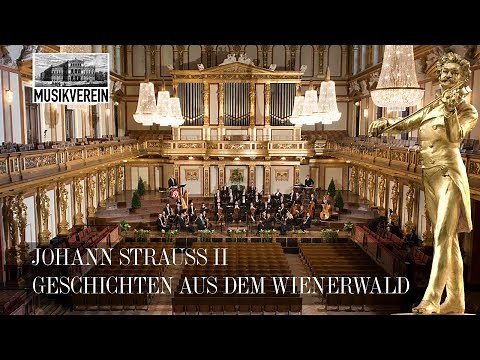 ♫♪♫ Johann Strauss II: Tales from the Vienna Woods / Waltz op. 325 | Musikverein Vienna | WJSO♫♪♫