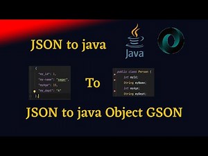 java: Convert JSON object to java object in 1 line with Gson