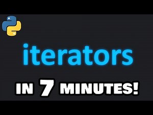 Learn Python iterators in 7 minutes! ➡️