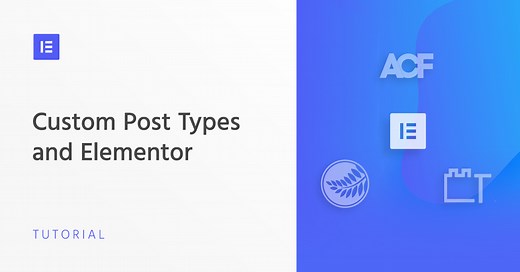How to Create Custom Post Types in WordPress | Elementor