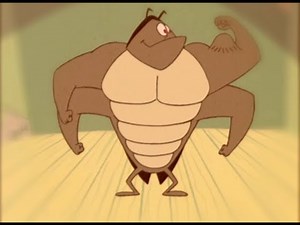 Muscle Cartoon Clip - Space Goofs