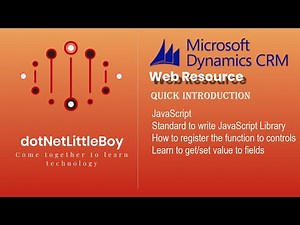 What is Web Resource | How to use JavaScript | How to use JavaScript function | Dynamics CRM