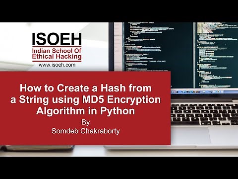 How to Create a Hash from a String using MD5 Encryption Algorithm in Python?