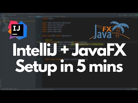 How to Set Up and Use JavaFX in IntelliJ 2024 in less than 5 mins